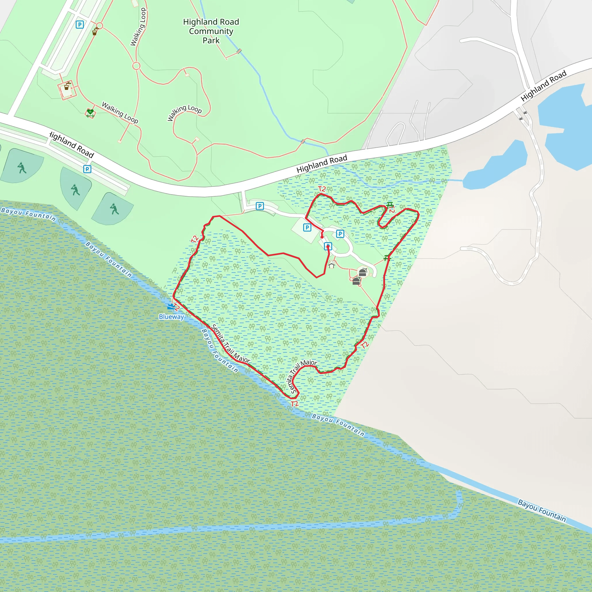 Semita Loop Trail - Major and Minor mobile static map