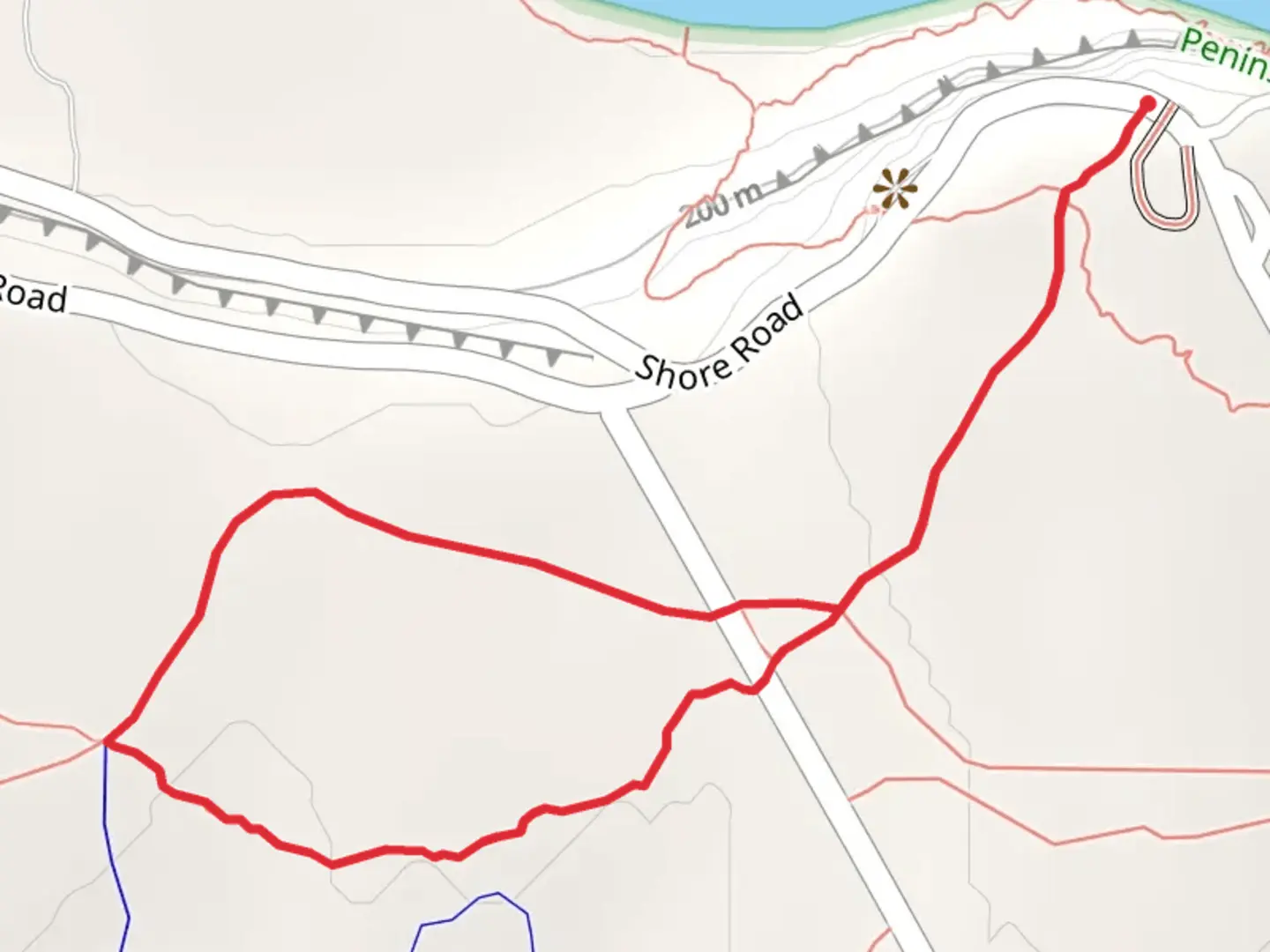 An image depicting the trail Lone Pine Loop Trail and its surrounding area.