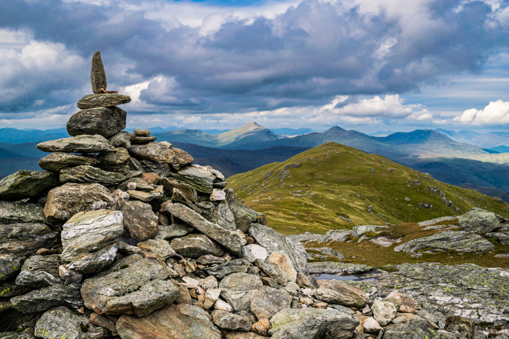An image depicting the trail Ben Vorlich - Loch Lomond and its surrounding area.