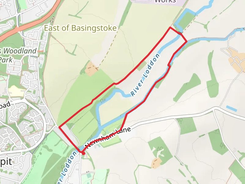 Lower Mill and Upper River Row Loop