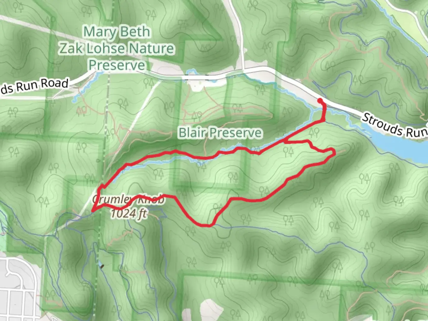 An image depicting the trail Trace and Finger Rock Loop Trail and its surrounding area.