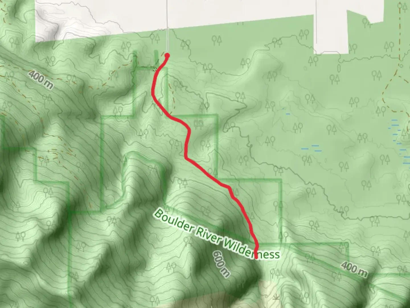 An image depicting the trail Aston Creek via Neiderprum Trail and its surrounding area.