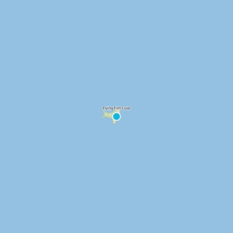 Shire of Christmas Island Static Map