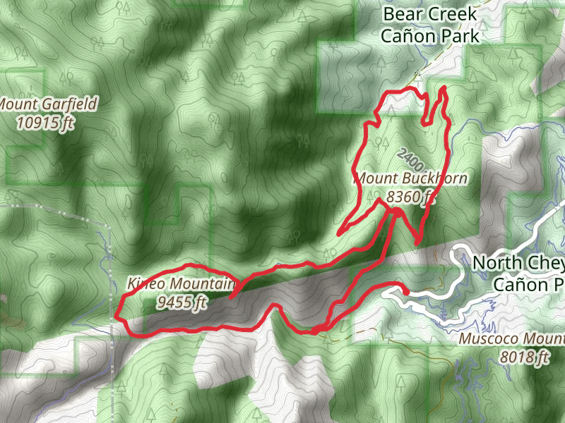 Bear Creek and Seven Bridges Trail
