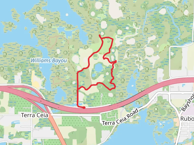 Hightower Road Loop - North