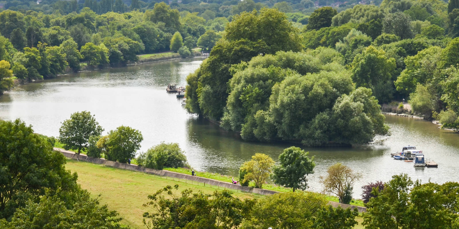Richmond Park and Petersham Circular trail stages