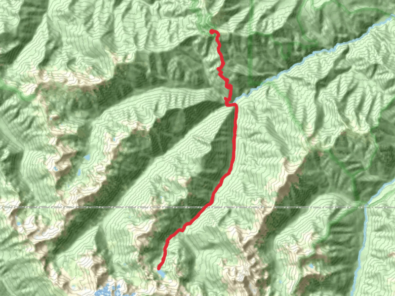 Cedar Lake via Three Forks Trail and Gray Wolf River Trail