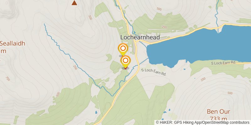 Glen Ogle Loop alt 1 Map