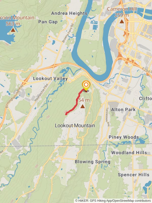 Bluff Trail and Cravens House Trail