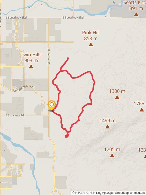 Cactus Forest Drive Loop