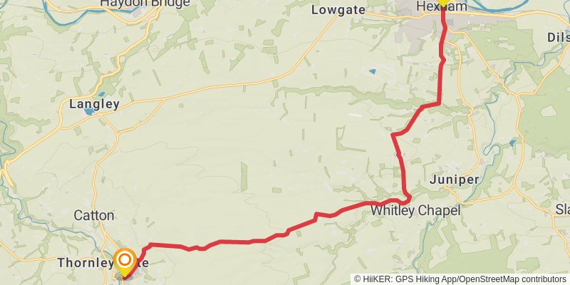 Ravenglass to Holy Island Walk stage 9 Map