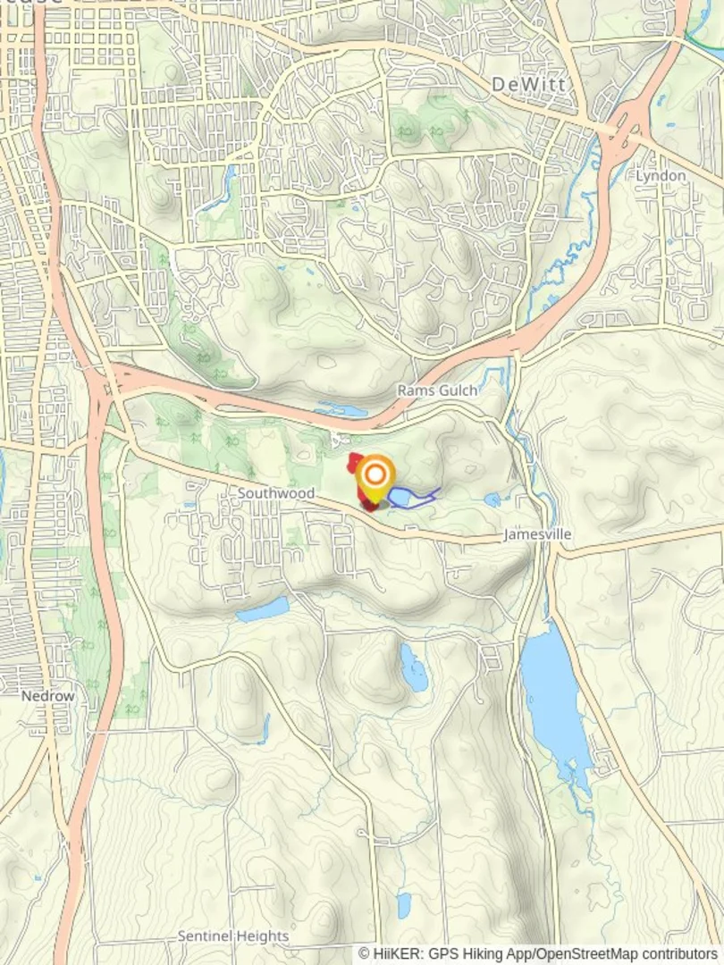 An image depicting the trail Clark Reservation Park Short Trail and its surrounding area.