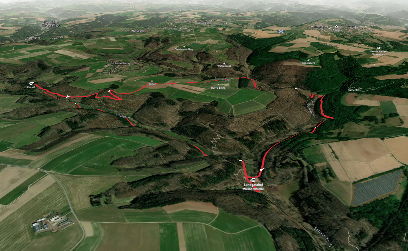 Kesselblick and Platten Loop via Slickinger Hoehenweg