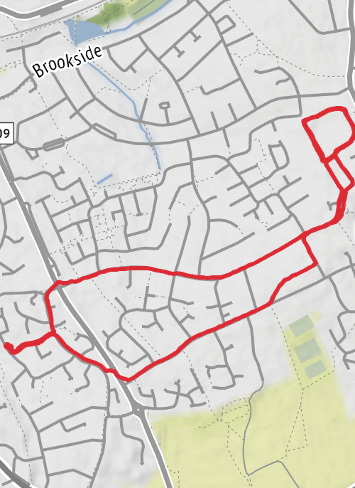 Hinckley and Bosworth Running mobile static map