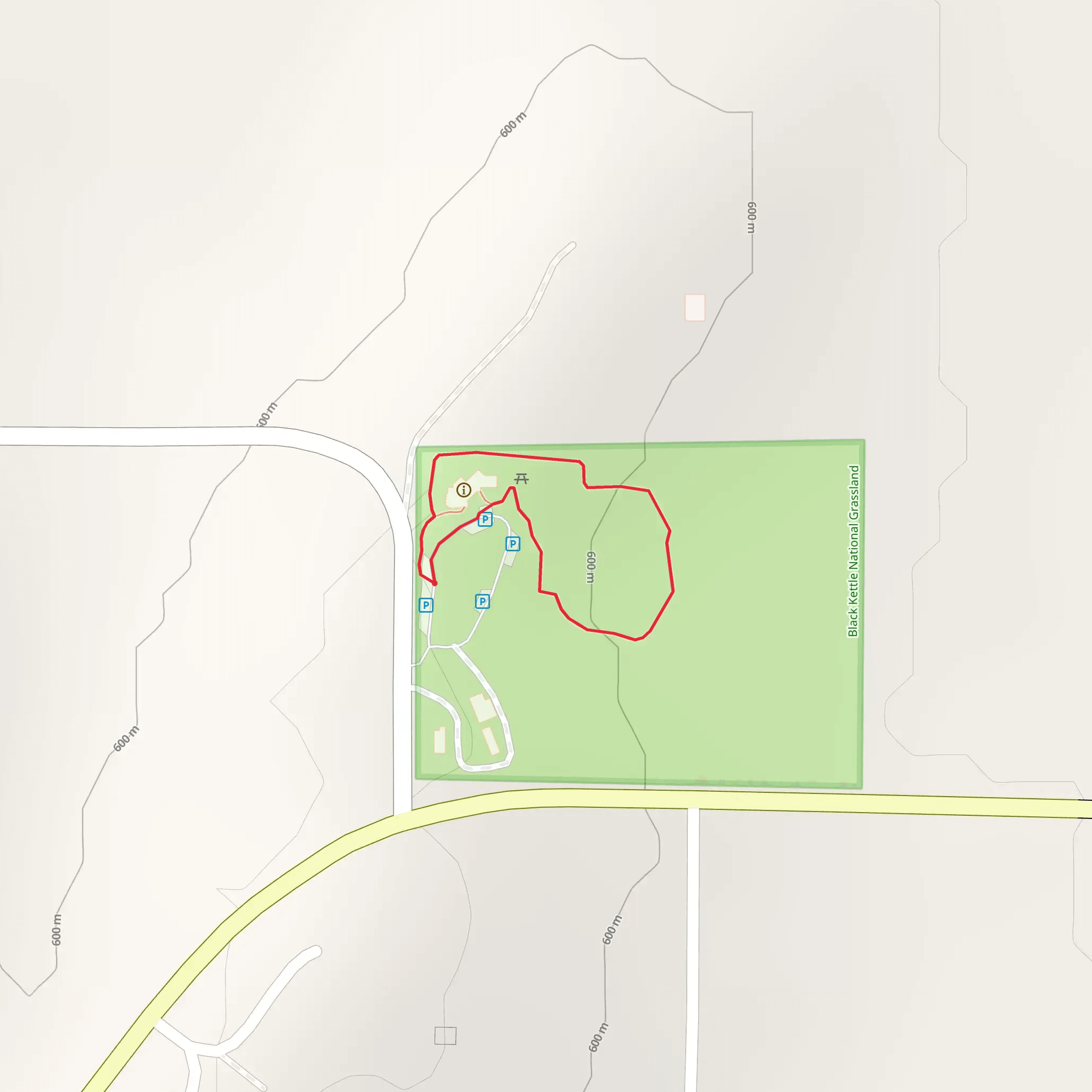 Fairbarn Road Loop mobile static map