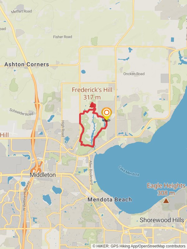 Frederick's Hill - Orchid Heights Park Loop