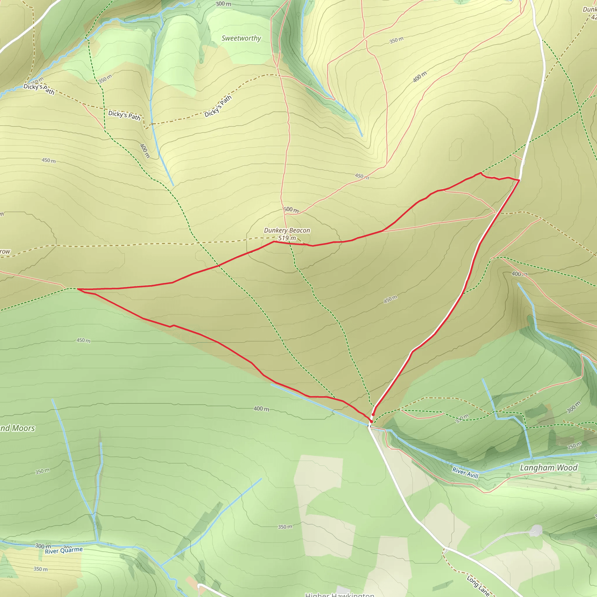 Beacon Circular mobile static map