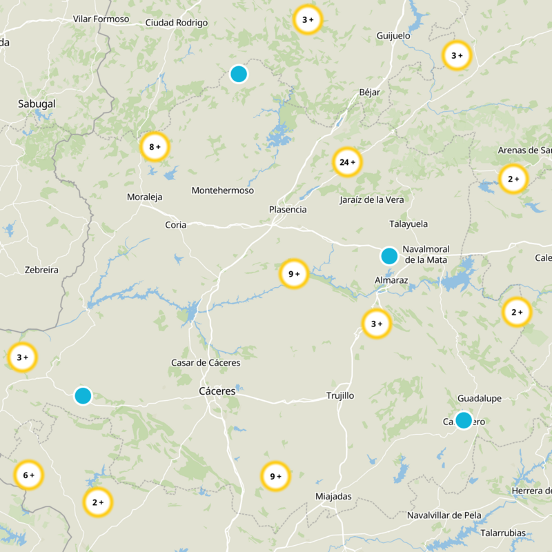 Serradilla Static Map
