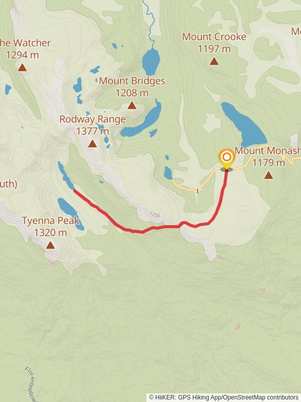 Lakes Belton and Belcher Walk Derwent Valley Tasmania
