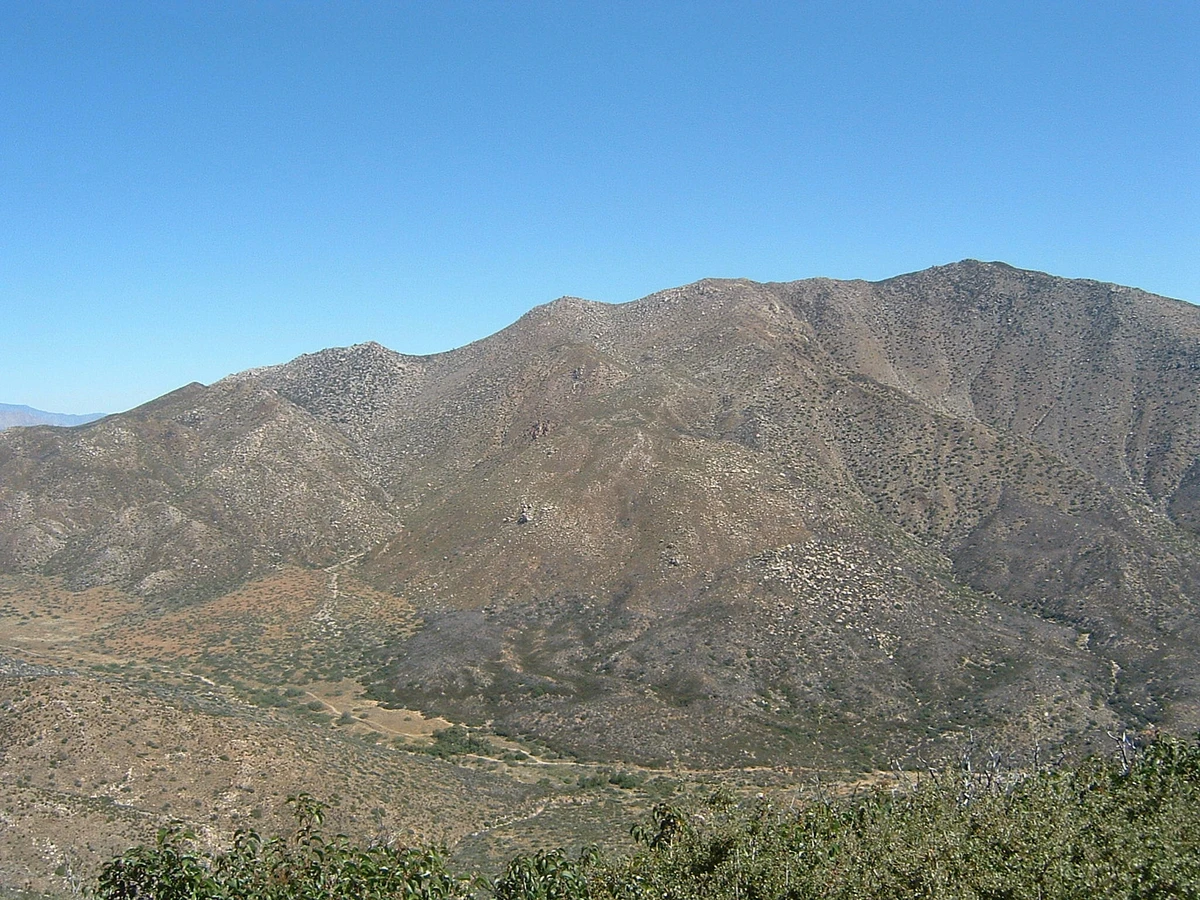 Granite Mountain from Cool Canyon Road