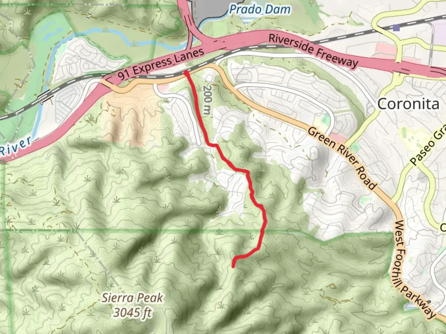 An image depicting the trail Green River Road Walk - South and its surrounding area.