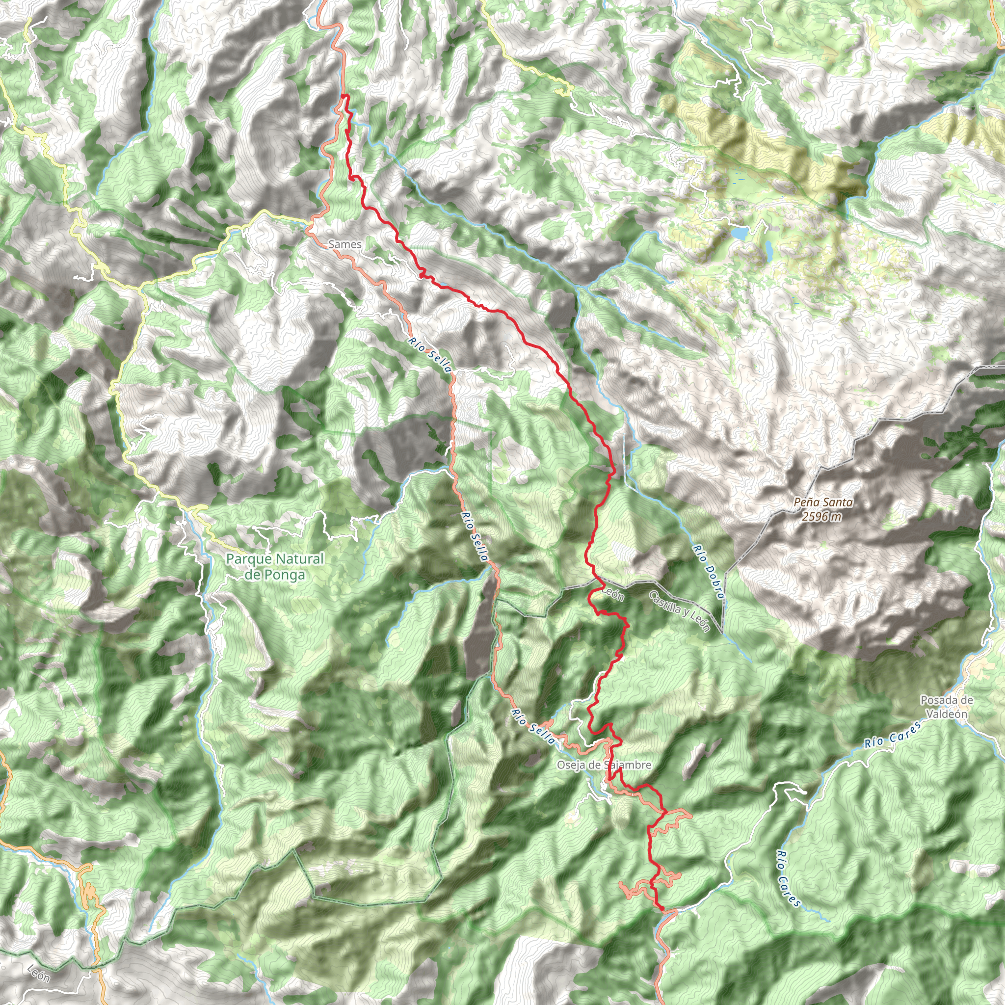 GR 201 Senda del Arcediano mobile static map