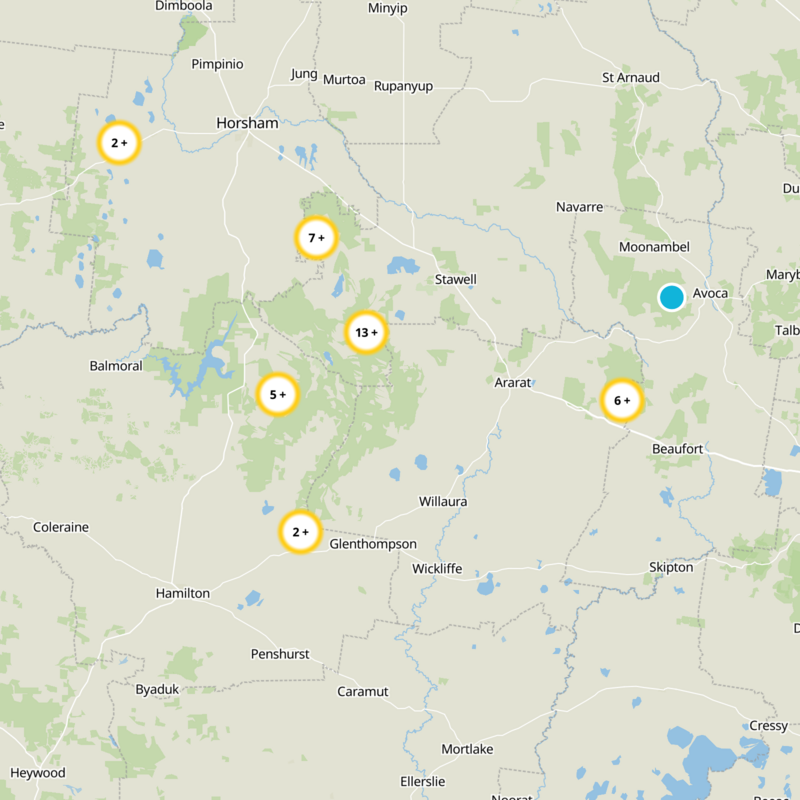 Moyston Static Map
