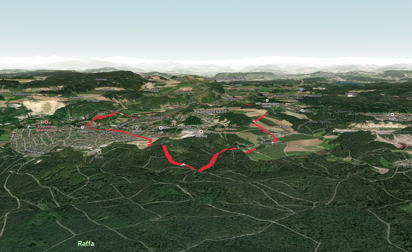 Staedtedreieck Rundweg and Scharzenfeld
