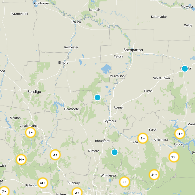 Strathbogie Static Map
