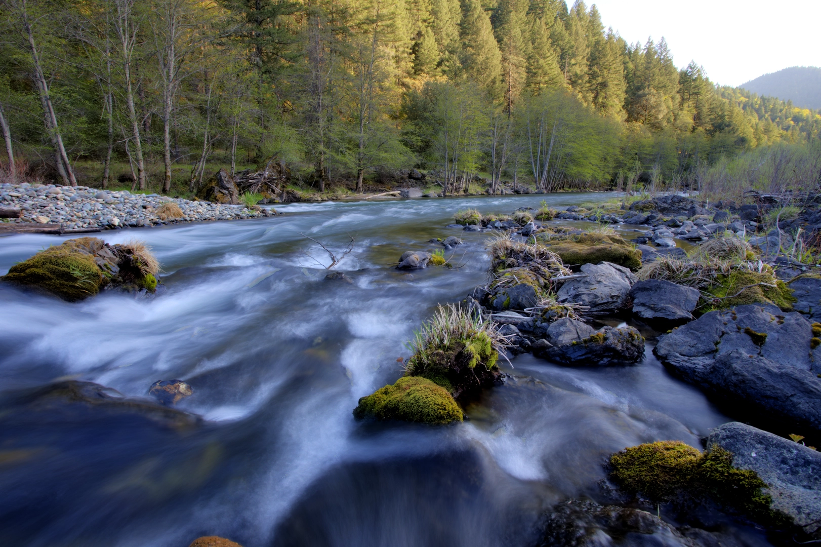 An image depicting the trail Trinity River - North Fork Trail and its surrounding area.