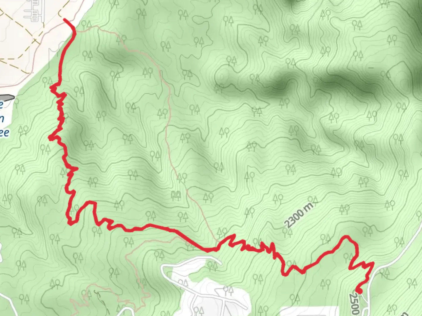 An image depicting the trail C-Trail and its surrounding area.