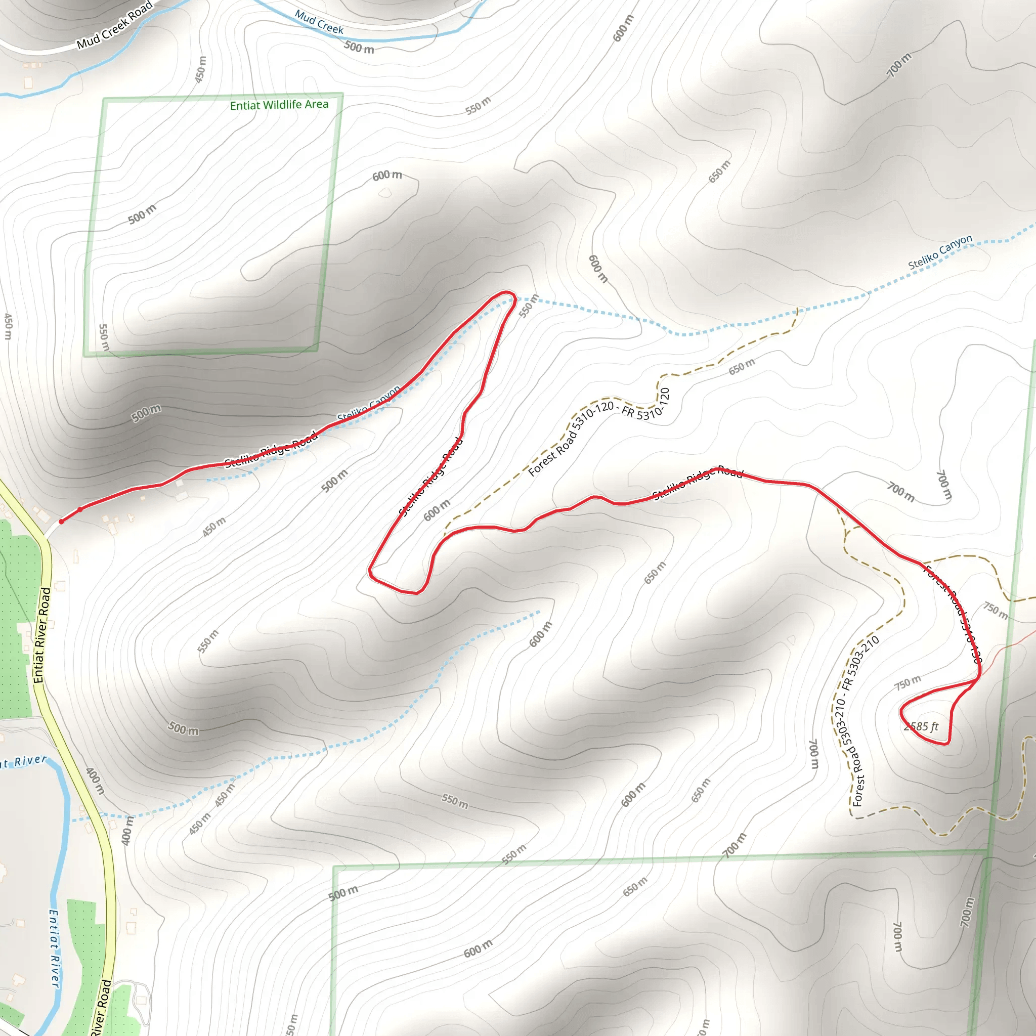 Steliko Lookout mobile static map