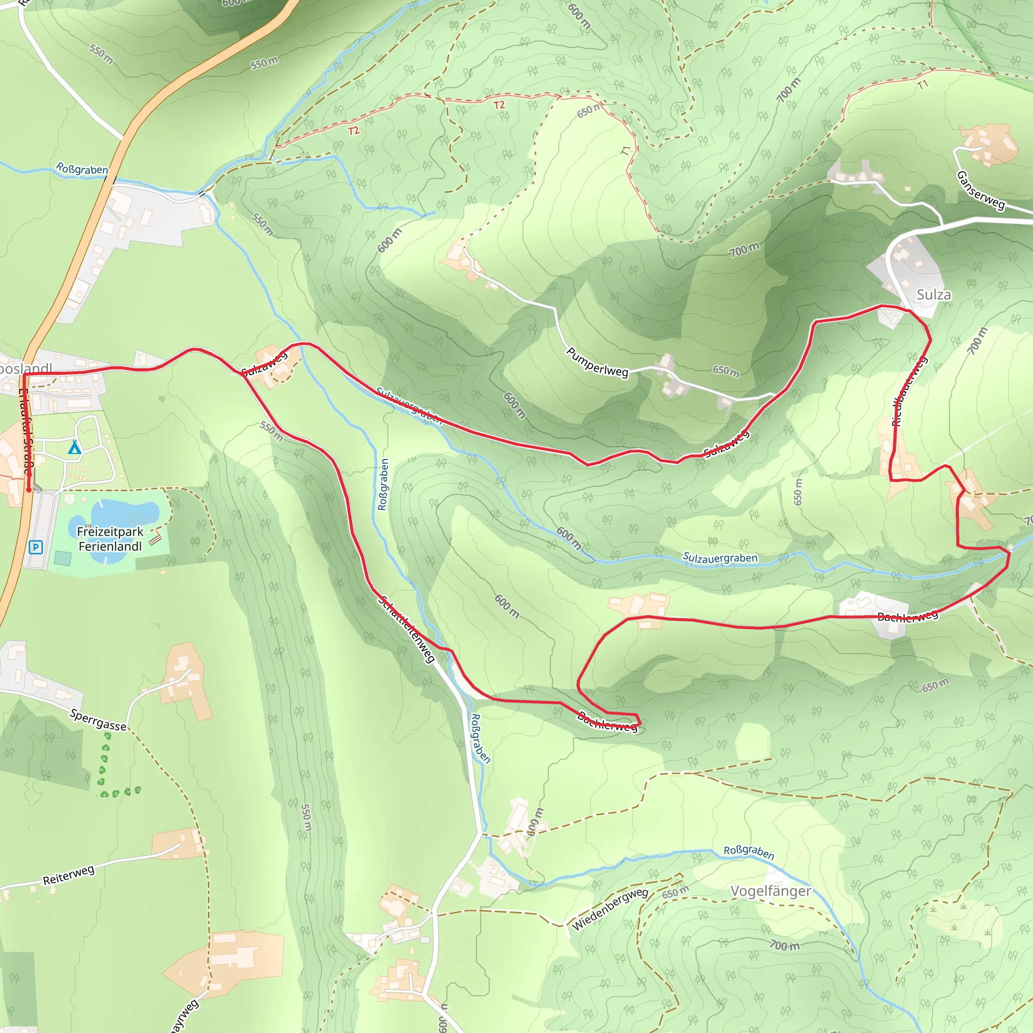 Landler Country Walk - 7 mobile static map