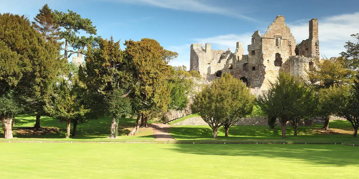 Dirleton Castle and Fidra
