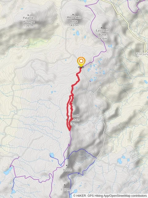 Sawtooth Mountain and PCT Loop