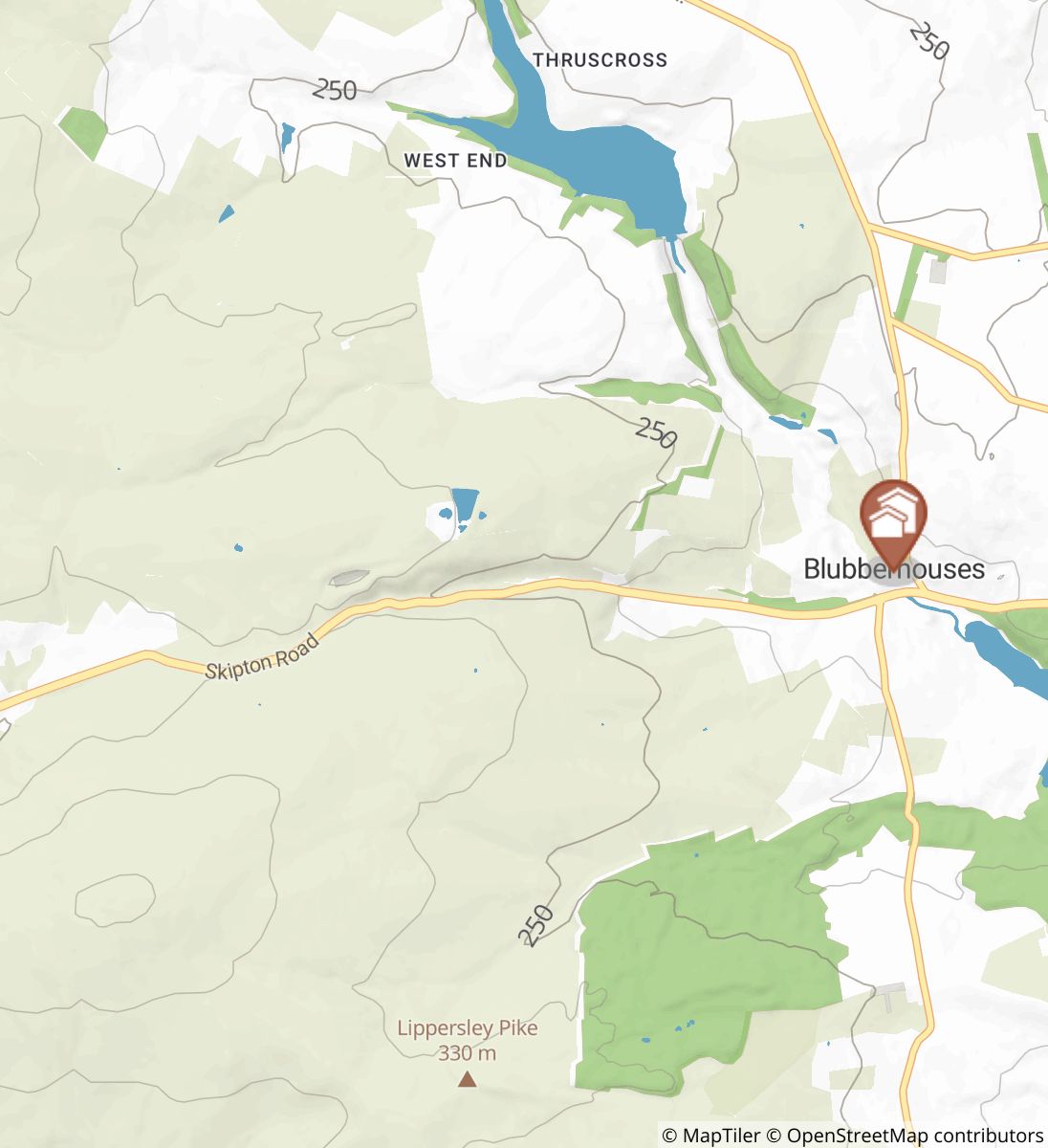 Fewston Reservoir Blubberhouses Moor Kex Gill Moor and Washburn