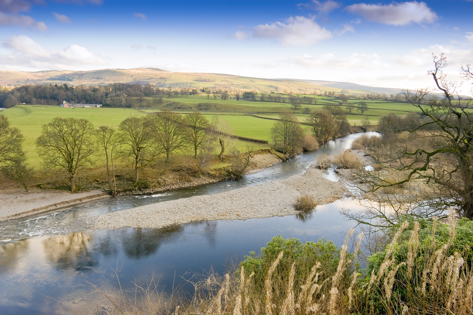 An image depicting the trail Lune Valley Ramble and its surrounding area.