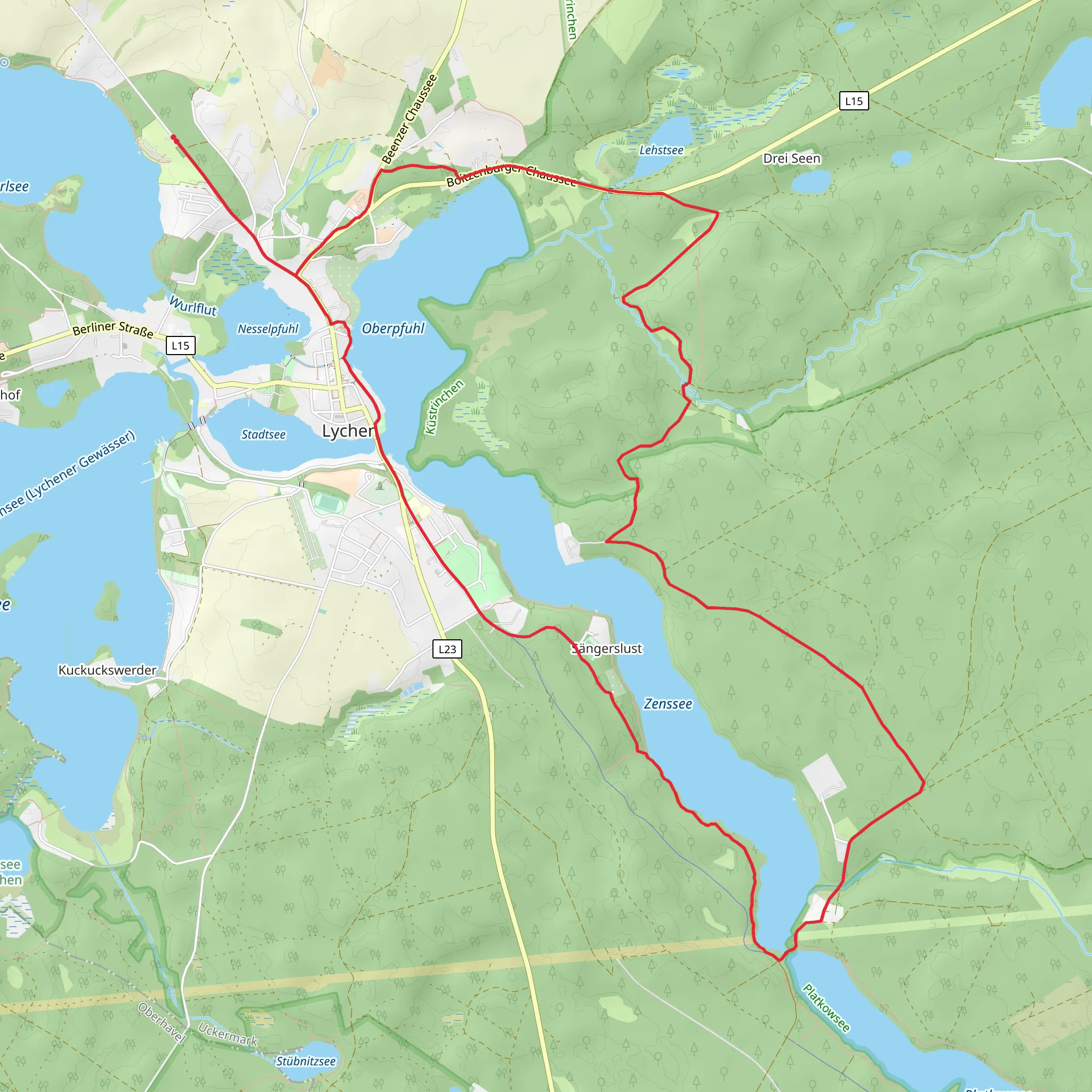 Zenssee Loop mobile static map