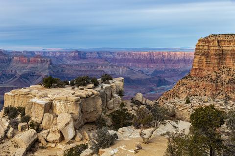 An image depicting the trail Tanner, Escalante Route and New Hance Hourseshoe Trail and its surrounding area.