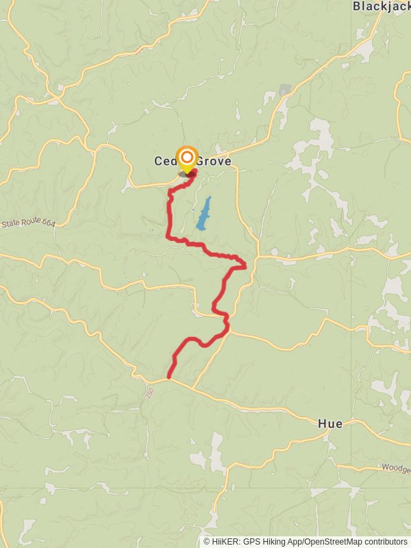 Buckeye Trail and ash Rim Trail