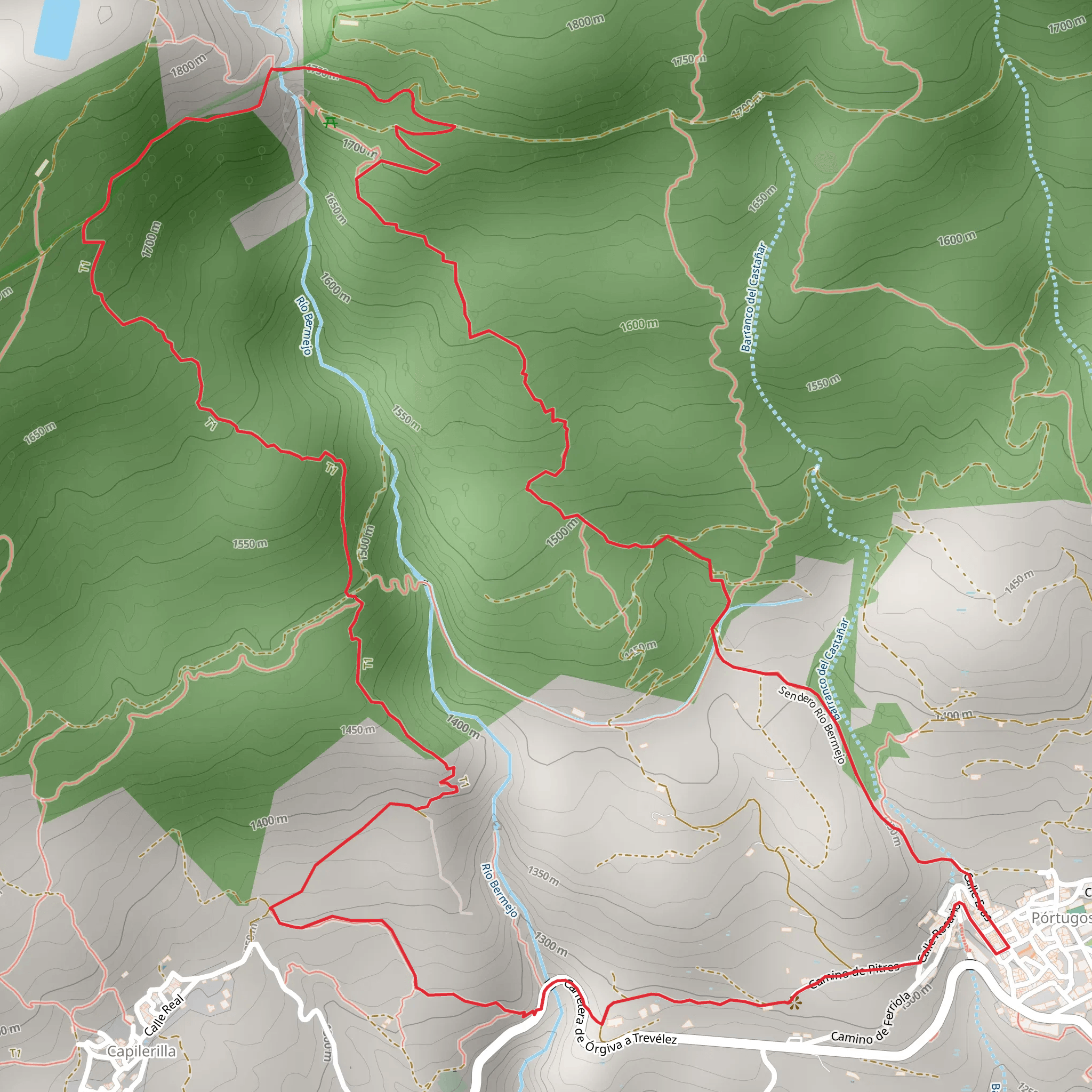 PR A 29 Río Bermejo mobile static map