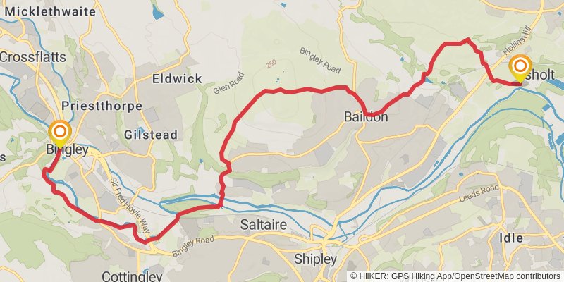 Welcome Way stage 3 Map