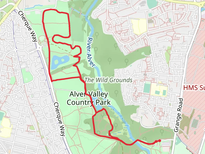 Alver Valley Country Park and West of the River Alver Nature Reserve