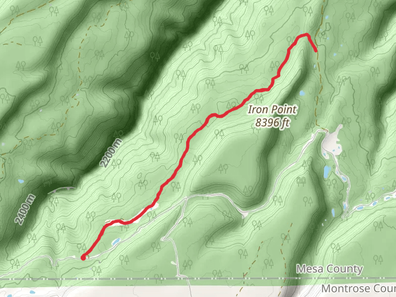 Cabin Bench Area Trail