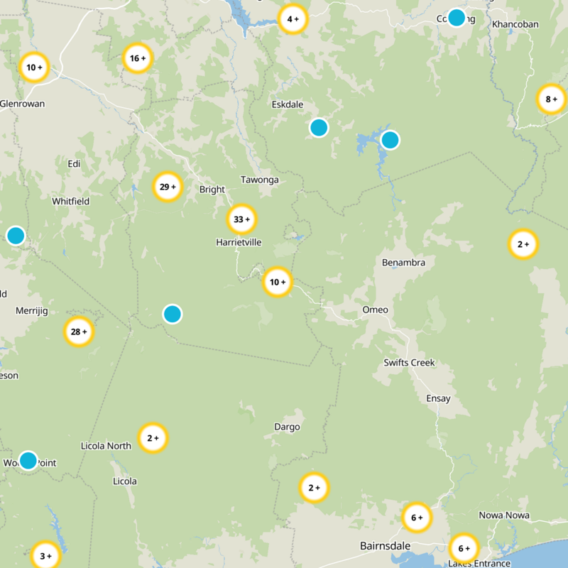 Dinner Plain Static Map