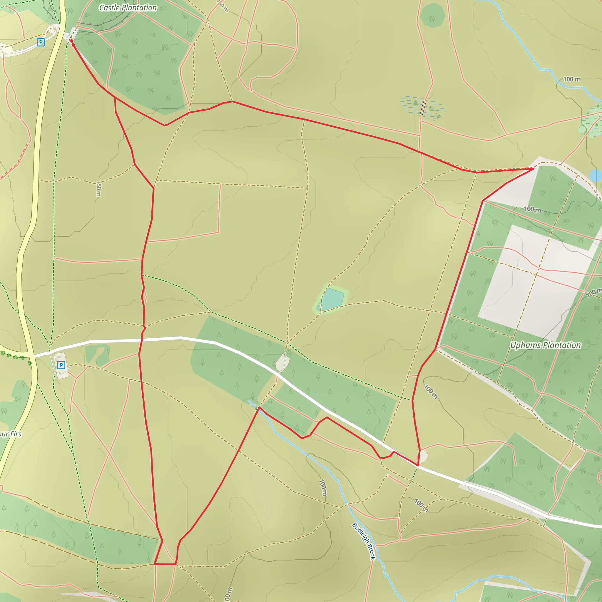 Woodbury Common mobile static map