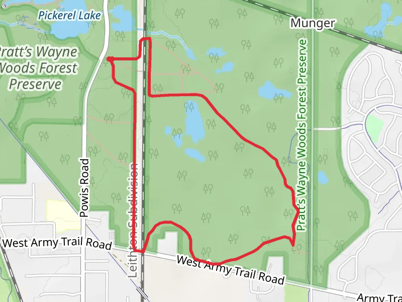 Central and East Loop Trail