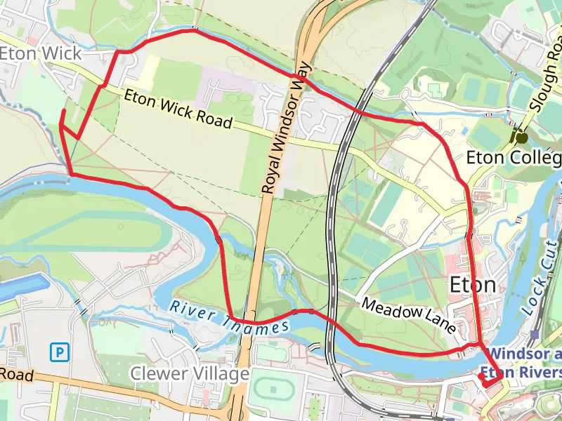 Eton and Cooley's Meadow Loop