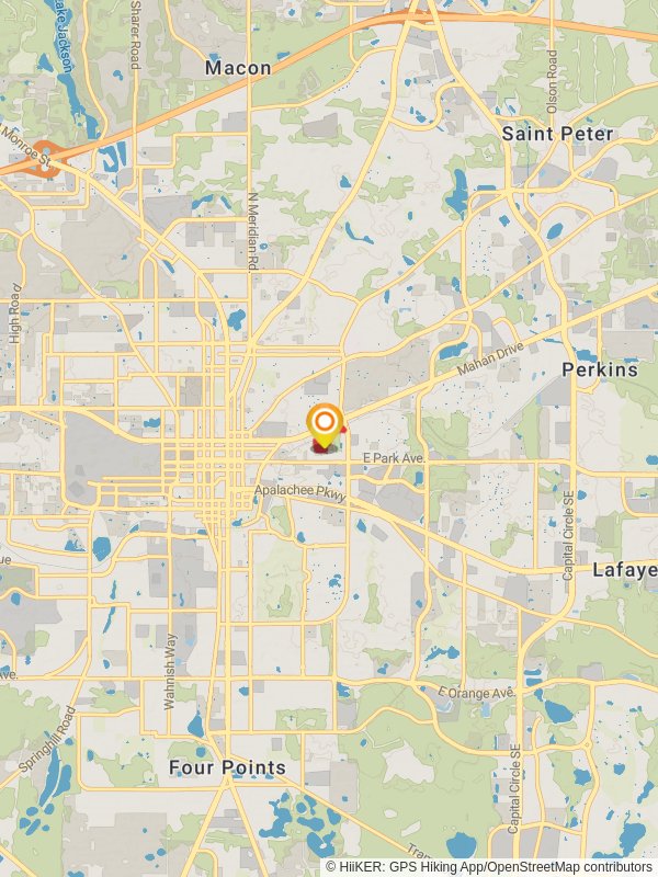 Barnette W Allen Nature Preserve Loop mobile static map