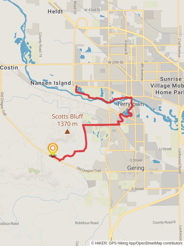 Terry's Lake via Monument Valley Pathway